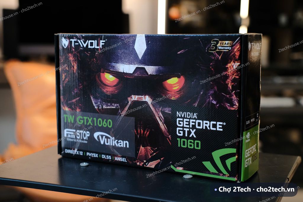 Card Màn Hình T-Wolf GTX 1060 6GB GDDR5 Dual