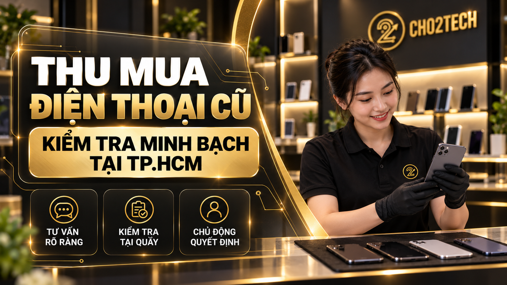 Thu Mua Điện Thoại Cũ Tại TPHCM